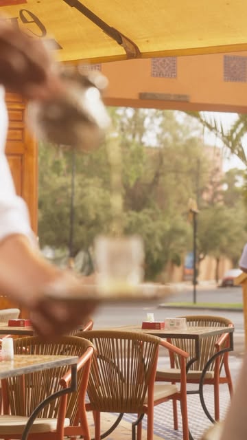 Service en terrasse