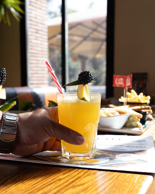 Jus d'orange pressé